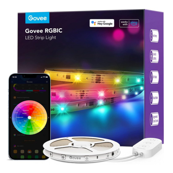 Govee RGBIC LED Strip Light 10m